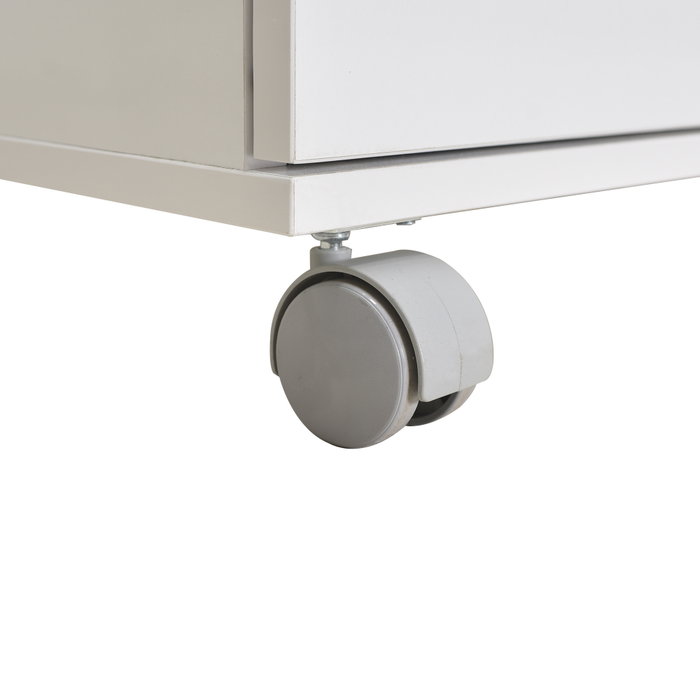 Hanah Home Armario Multiusos Blanco con 5 Cajones Hanah Home Armario Multiusos Blanco con 5 Cajones